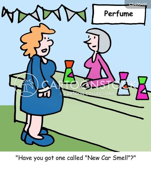 New Car Smells Cartoons and Comics funny pictures from CartoonStock