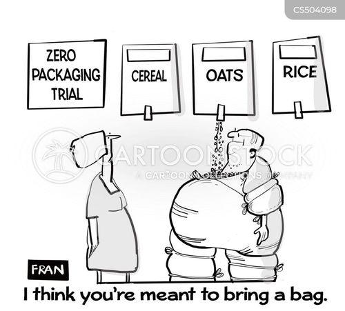 Zero Packaging Cartoons and Comics - funny pictures from CartoonStock