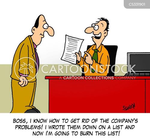 Management Solutions Cartoons and Comics - funny pictures from CartoonStock