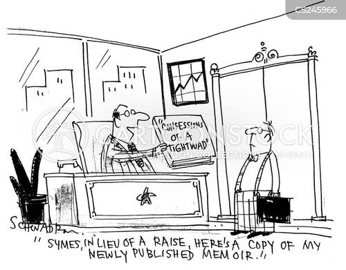 Tightwad Cartoons and Comics funny pictures from CartoonStock