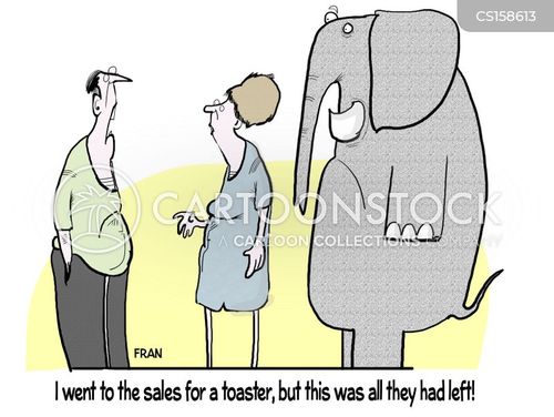 Elephant In The Room Cartoons and Comics funny pictures from CartoonStock