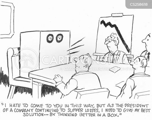 Solution Box Cartoons and Comics - funny pictures from CartoonStock