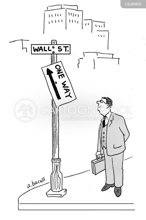 Wall St Cartoons and Comics funny pictures from CartoonStock
