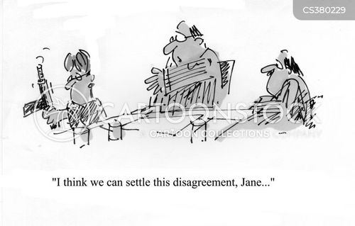 Consensus Humor Images Disagreement Cartoons and Comics - funny pictures from CartoonStock