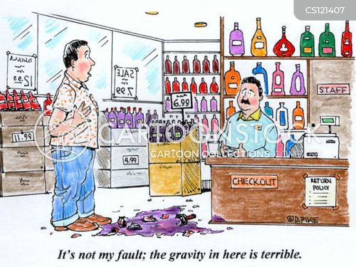 Liquor Store Cartoons and Comics funny pictures from CartoonStock
