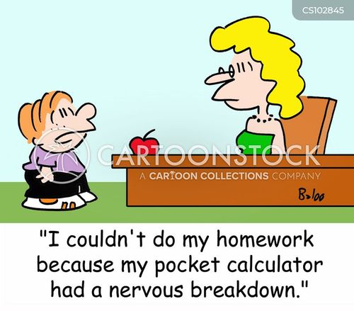 Mental breakdown homework 07 picture