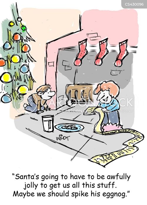 Eggnog Cartoons and Comics funny pictures from CartoonStock