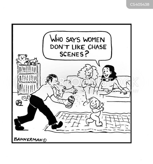 Diaper Changing Cartoons and Comics funny pictures from CartoonStock