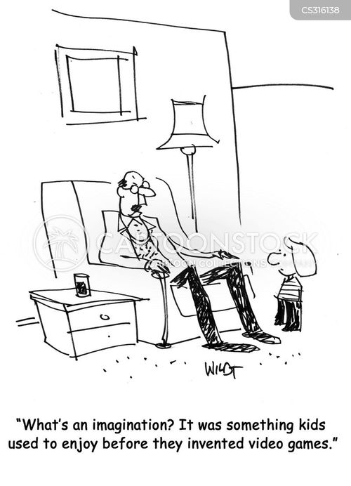 Imagination Humor Imagination Concept Cartoons and Comics - funny pictures from CartoonStock