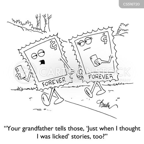 Postage Stamp Cartoons and Comics funny pictures from CartoonStock