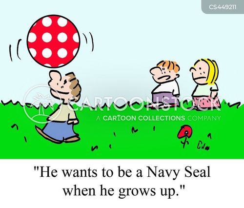 Navy Seal Cartoons and Comics funny pictures from CartoonStock