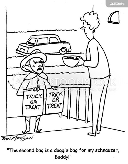 Doggy Bags Cartoons and Comics funny pictures from CartoonStock