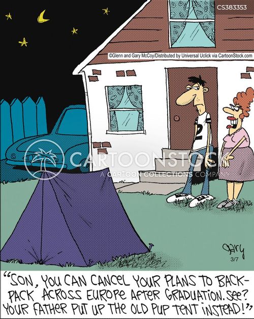 Lost In Woods Cartoons and Comics - funny pictures from CartoonStock