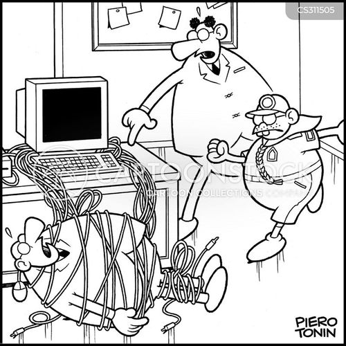 Wired Cartoons and Comics - funny pictures from CartoonStock cartoon messy wiring 