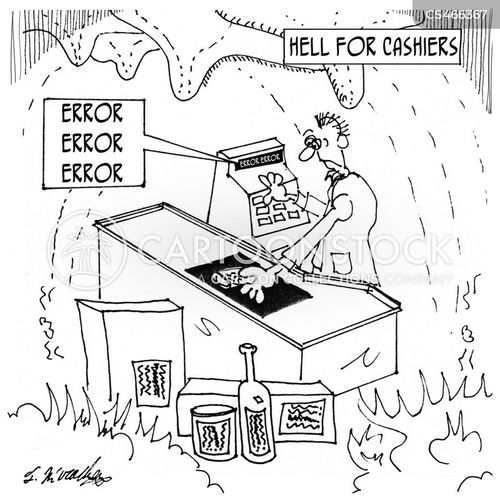 Cash Registers Cartoons and Comics funny pictures from CartoonStock
