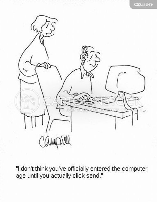 Computer Literacy Cartoons and Comics - funny pictures from CartoonStock