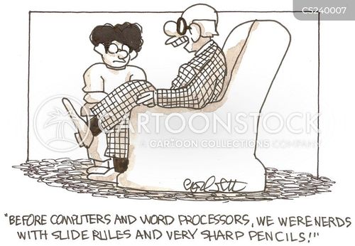 Slide Rules Cartoons and Comics funny pictures from CartoonStock