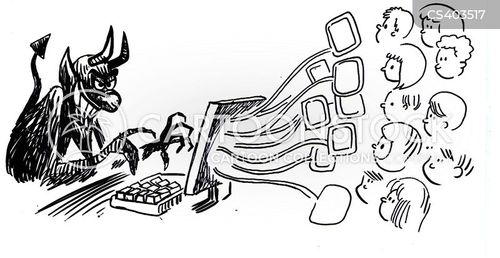 Internet Safety Cartoons And Comics Funny Pictures From CartoonStock