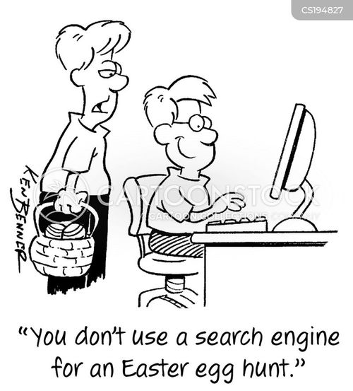 Egg Hunts Cartoons and Comics funny pictures from CartoonStock