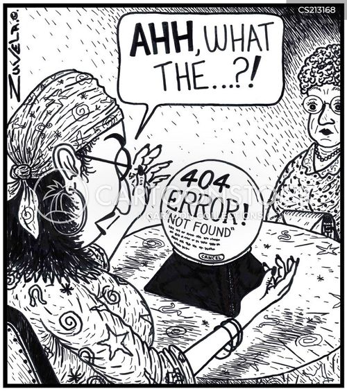 Seeing The Future Cartoons and Comics funny pictures from CartoonStock