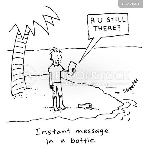 Instant Message Cartoons and Comics - funny pictures from CartoonStock