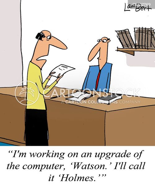 Computer Updates Cartoons and Comics - funny pictures from CartoonStock