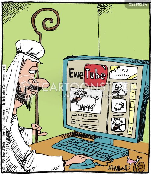 Sheep Farm Cartoons and Comics - funny pictures from CartoonStock