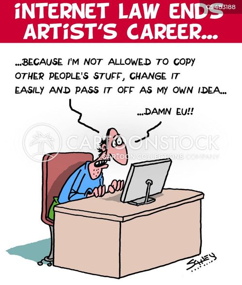 Intellectual Property Law Cartoons and Comics - funny pictures from ...