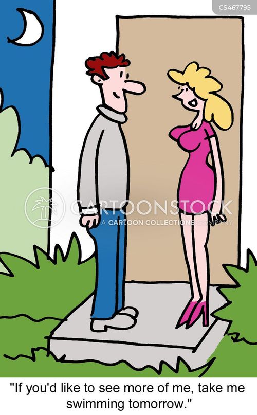 Bathing Suit Cartoons and Comics funny pictures from CartoonStock