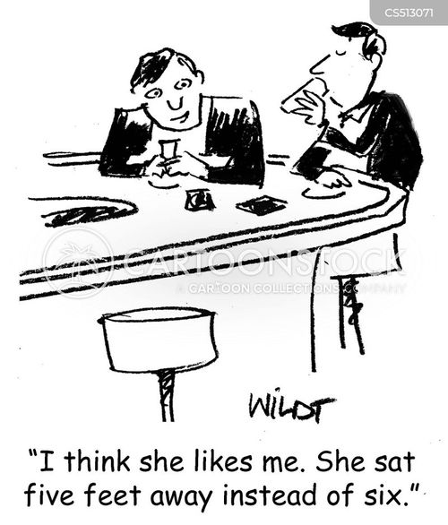 Small Distance Cartoons and Comics - funny pictures from CartoonStock