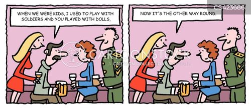 Gender Role Reversal Cartoons and Comics - funny pictures from CartoonStock