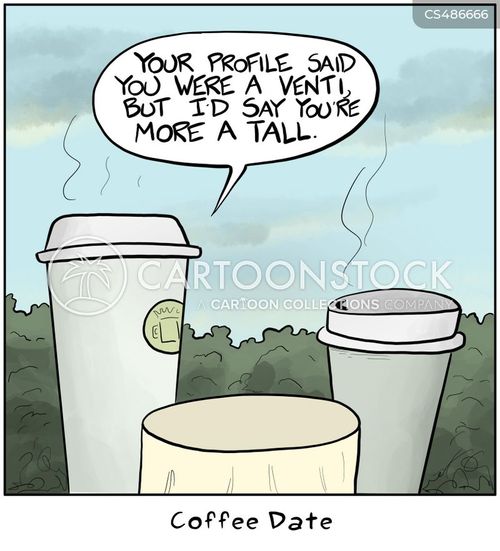 Coffee Date Cartoons And Comics Funny Pictures From CartoonStock