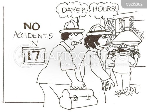 Work Safety Cartoons and Comics funny pictures from CartoonStock