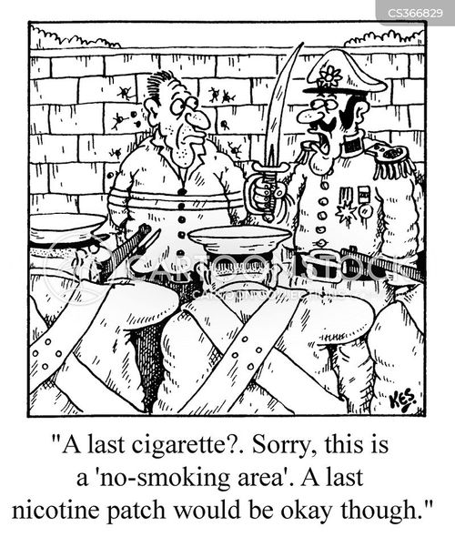 Last Cigarette Cartoons and Comics