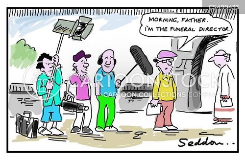 Film Crew Cartoons and Comics funny pictures from CartoonStock