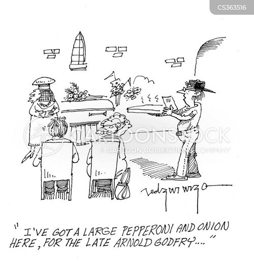 Pepperoni Pizzas Cartoons and Comics funny pictures from CartoonStock