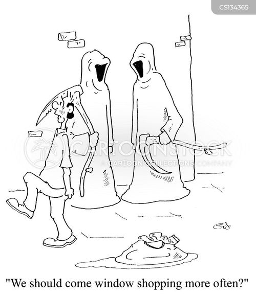 Window Shopping Rtoon Window Shopping Cartoons and Comics - funny pictures from CartoonStock
