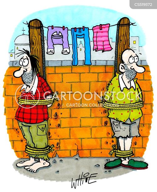 Clothesline Cartoons and Comics funny pictures from CartoonStock