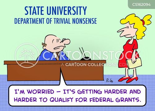 Federal Grants Cartoons and Comics funny pictures from CartoonStock