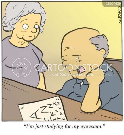 Eye Exam Cartoons and Comics - funny pictures from CartoonStock