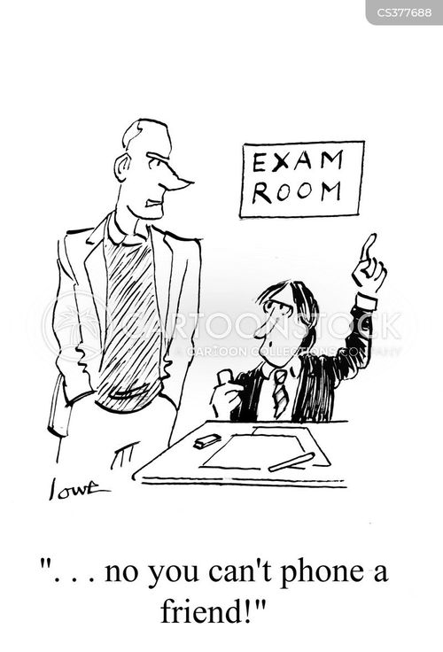 Invigilator Cartoons and Comics - funny pictures from CartoonStock