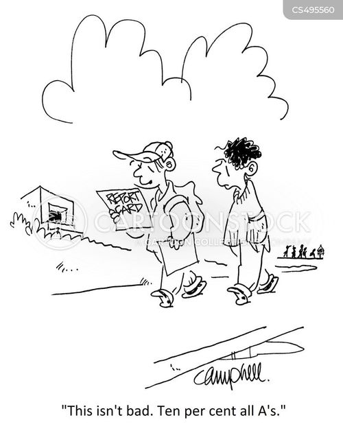 A Grade Cartoons and Comics - funny pictures from CartoonStock