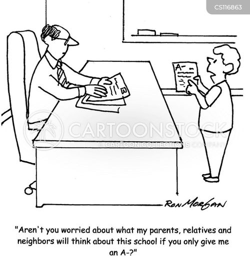 A Grade Cartoons and Comics funny pictures from CartoonStock