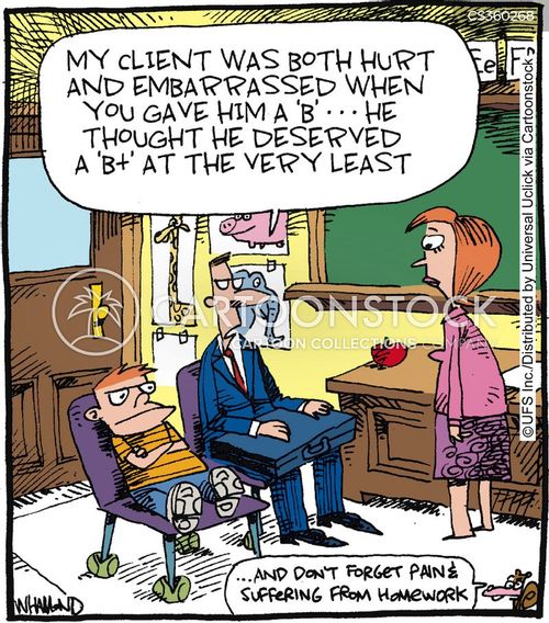 Grade Complaint Cartoons and Comics - funny pictures from CartoonStock