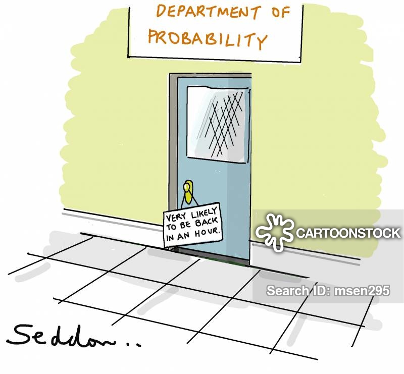 Probability Cartoons And Comics Funny Pictures From CartoonStock