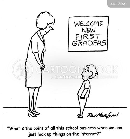 First Grade Cartoons and Comics funny pictures from CartoonStock