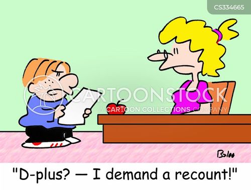 Recounts Cartoons and Comics funny pictures from CartoonStock