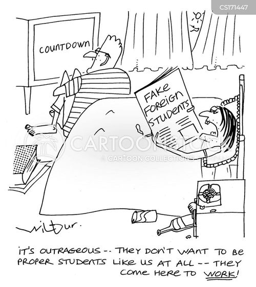 Exchange Students Cartoons And Comics Funny Pictures From Cartoonstock