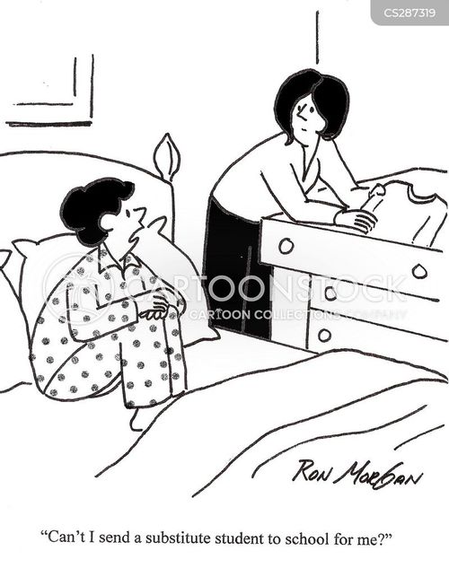 Supply Teacher Cartoons and Comics funny pictures from CartoonStock
