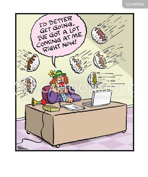 Pieintheface Cartoons and Comics funny pictures from CartoonStock